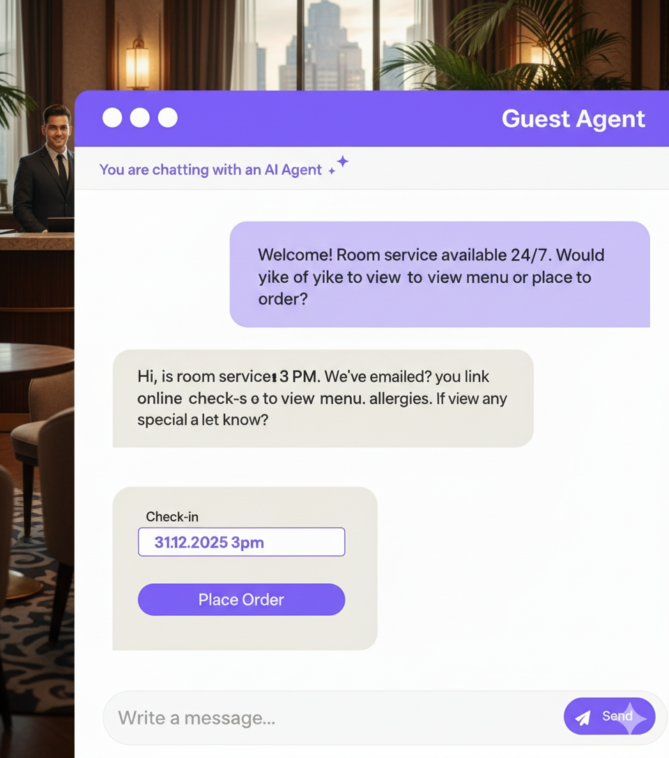 Guest Agent 24 7 concierge